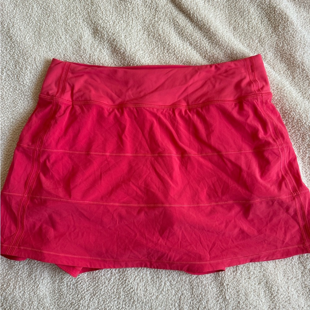 Lululemon pace rival skirt in pink